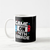 Gamer Ck To School Funny Game 4th Grade Kids Boys Kaffeetasse (Links)