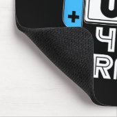 Gamer Ck To School Funny Game 4th Grade Kids Boys Mousepad (Ecke)