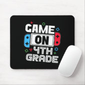 Gamer Ck To School Funny Game 4th Grade Kids Boys Mousepad (Mit Mouse)