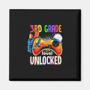 Gamer Ck To School Gamepad 3. dritte Klassenstufe  Magnet