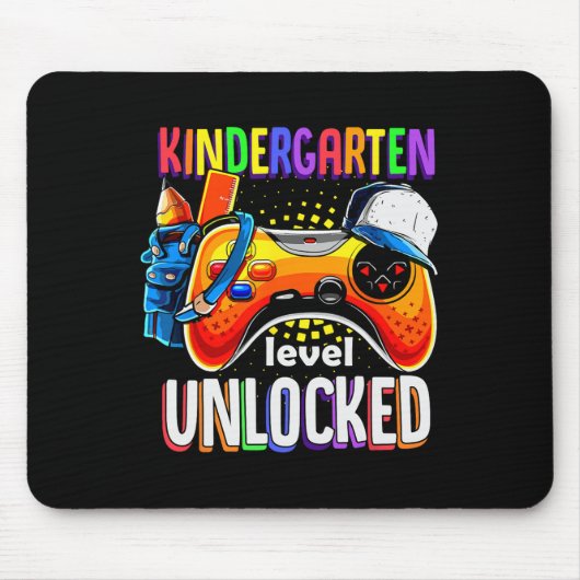 Gamer Ck Zur Schule Gamepad Kindergarten-Stufe Fre Mousepad (Vorne)