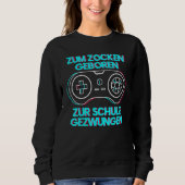 Gamer Console Gamer Nerd Videospiel Sweatshirt (Vorderseite)