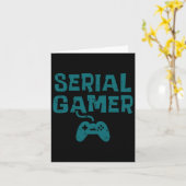 Gamer Controller Fun Gaming Video Game Lover Boys Karte (Gelbe Blume)