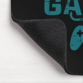 Gamer Controller Fun Gaming Video Game Lover Boys Mousepad (Ecke)