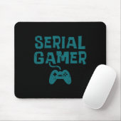Gamer Controller Fun Gaming Video Game Lover Boys Mousepad (Mit Mouse)