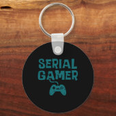 Gamer Controller Fun Gaming Video Game Lover Boys Schlüsselanhänger (Vorderseite)