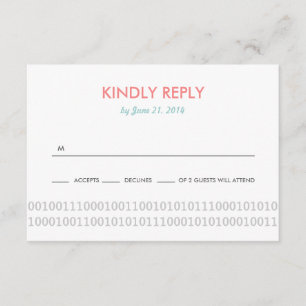 Gamer Controller-Liebe Hochzeitsszenario RSVP Karte