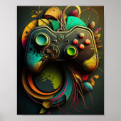 Gamer Controller Poster (Vorne)