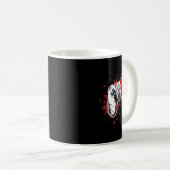 Gamer Controller With Malta Flag  Kaffeetasse (VorderseiteRechts)