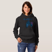 Gamer Couple Player 1 Player 2 Controller Niedlich Hoodie (Vorne ganz)