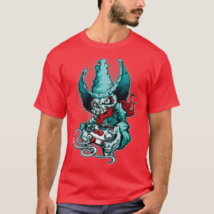 Gamer Cowboy Skeleton T-Shirt