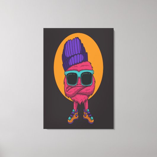 Gamer-Crew Leinwanddruck (Vorderseite)