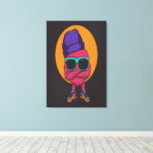 Gamer-Crew Leinwanddruck (Insitu (Holzboden))