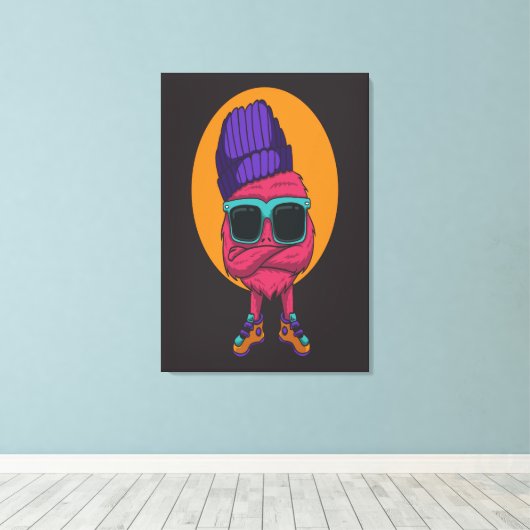 Gamer-Crew Leinwanddruck (Insitu (Holzboden))