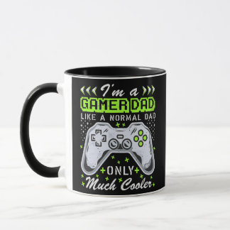 Gamer Dad Like A Normal Dad Video Game Father's Tasse