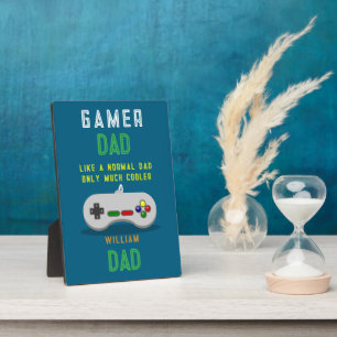 Gamer-Dad-Schild – Wie ein normaler Vater, nur coo Fotoplatte