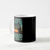 Gamer Daddy Vater Level Unlocks Est 2026 Bald Kaffeetasse (Vorderseite Links)