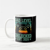 Gamer Daddy Vater Level Unlocks Est 2026 Bald Kaffeetasse (Links)