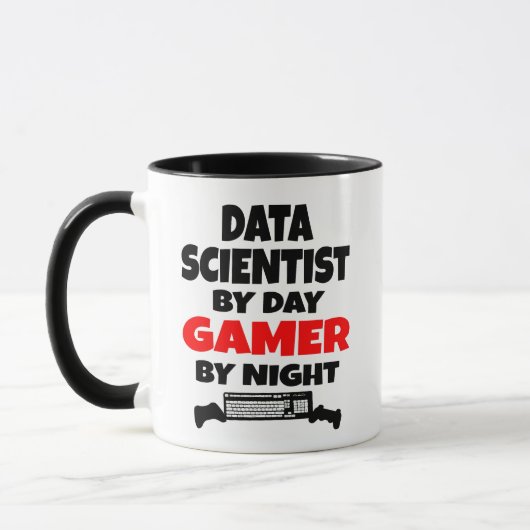 Gamer Data Scientist Tasse (Links)