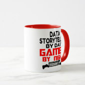Gamer Data Storyteller Tasse (VorderseiteRechts)