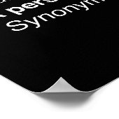 Gamer-Definition Poster (Ecke)