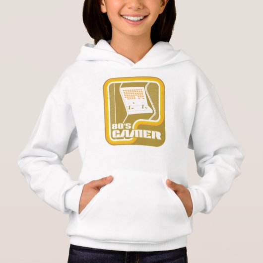 Gamer der 80er hoodie (Vorderseite)