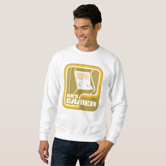 Gamer der 80er sweatshirt (Vorne ganz)