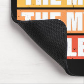 Gamer. Der Mann. Der Mythos. Die Legende. Mousepad (Ecke)