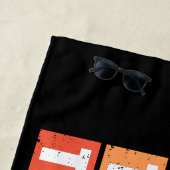 Gamer. Der Mann. Der Mythos. Die Legende. Strandtuch (Beispiel)