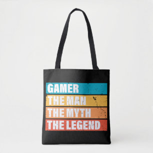 Gamer. Der Mann. Der Mythos. Die Legende. Tasche