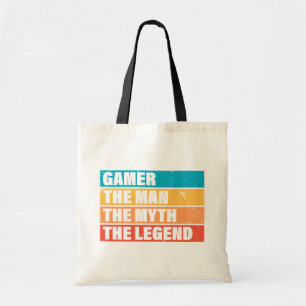 Gamer. Der Mann. Der Mythos. Die Legende. Tragetasche