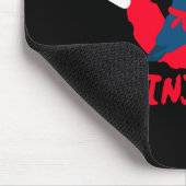 Gamer - der Ninja Gamer - Geschenk-Idee Mousepad (Ecke)