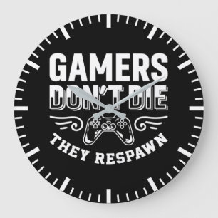 Gamer Die nicht, dass sie wieder gepaart sind, lus Große Wanduhr