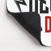 Gamer die nie Gaming Mousepad (Ecke)