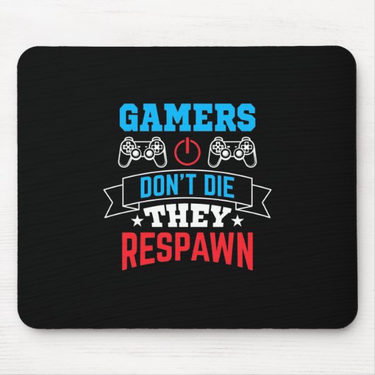 Gamer, die sie wiederpaarten mousepad (Vorne)