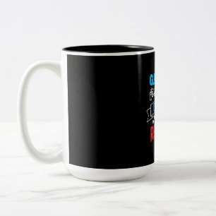 Gamer, die sie wiederpaarten zweifarbige tasse