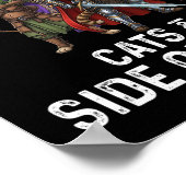 Gamer Easily Distracted  Poster (Ecke)