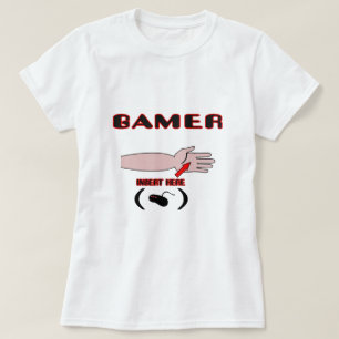 Gamer-Einsatz-Prüfer hier T-Shirt