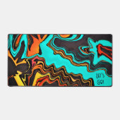 Gamer Einzigartiges Abstraktes Zitat Schreibtischunterlage (Vorderseite)