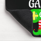Gamer Elf Christmas Family Video Gaming Elf Squad Mousepad (Ecke)