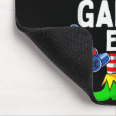 Gamer Elf Matching Family Christmas Mousepad (Ecke)