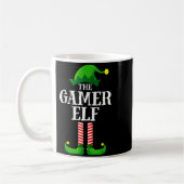 Gamer Elf Matching Family Group Christmas Party Py Kaffeetasse (Links)