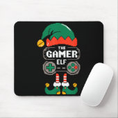 Gamer Elf Matching Family Group Christmas Party Py Mousepad (Mit Mouse)