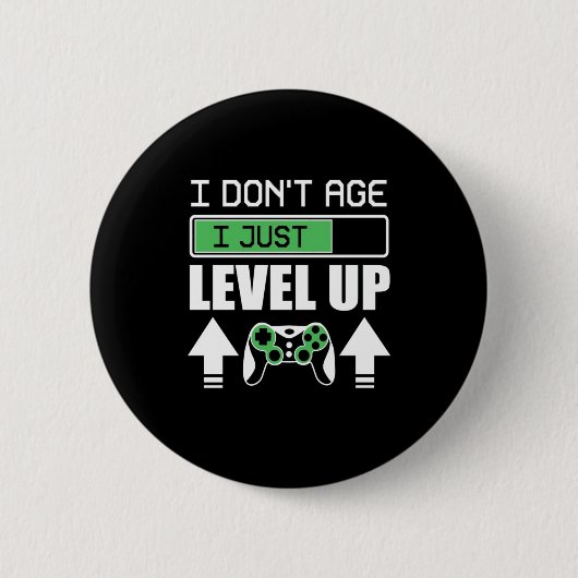 Gamer erleben nicht, dass ich nur Level Up Button (Vorderseite)