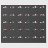 Gamer Evolution Funny Gaming Nerd PC Admin Gamer Geschenkpapier (Flach)