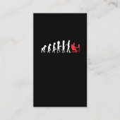 Gamer Evolution Funny Gaming Nerd PC Admin Gamer Visitenkarte (Vorderseite)