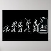 Gamer Evolution Poster - Videospiele-Gaming-Arcade (Vorne)
