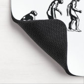 Gamer-Evolution - Spiel-VideospieleArcadeGeek Mousepad (Ecke)