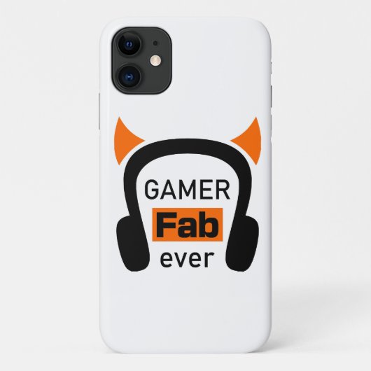 Gamer fab-ever Case-Mate iPhone hülle (Rückseite)