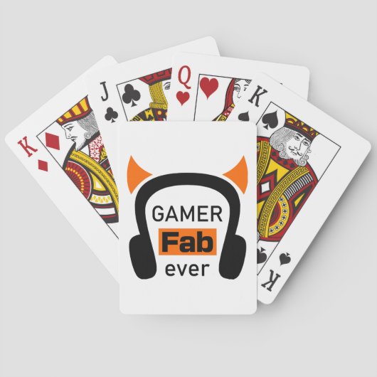 Gamer fab-ever spielkarten (Rückseite)